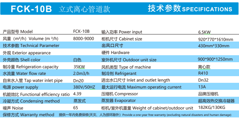 FCK-10B立式离心管道款(图1)